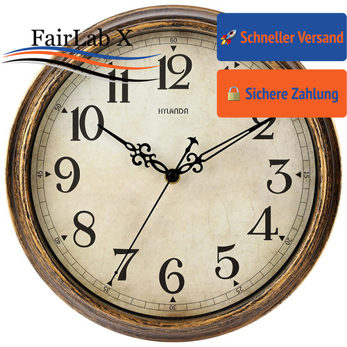Wanduhr vintage stil - wanduhr, vintage-stil