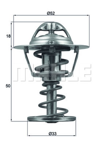 Behr thermostat kühlmittel - thermostat,