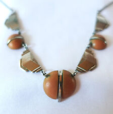 altes Art Deco Collier Kette Art Deco 30er Jahre / CU 252 (57)