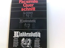 Facsimile Querschnitt durch