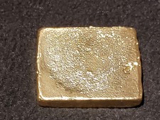 Goldbarren, 107g, Recyling-Gold, 1/2 Preis: Chips von CPU, USB, HDMI. Israel.