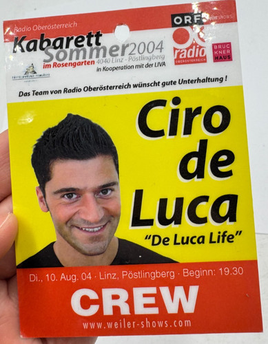 Ciro luca pass 2004 linz - de,
