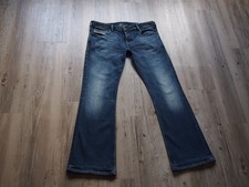 DIESEL ZATHAN (008B2_STRETCH) Bootcut Jeans W33 L32 SCHLAGJEANS 00ER JAHRE DS517
