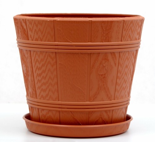 Blumentopf mit untersetzer - blumentopf,