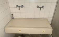 Waschrinnen/Waschbecken für Sozialräume - RARITÄT!! 1,18 m lang