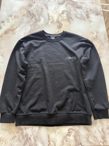 Stüssy sweatshirt schwarz - sweatshirt,