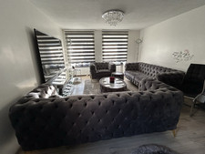 Modernes Sofa Set, grau