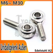 Uniballgelenk Außen M6 M8 M10