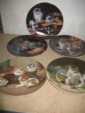 Porzellan 5 Sammlerteller /