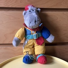 EuroPlay Motorikpuppe Nilpferd