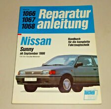 Reparaturanleitung Nissan Sunny - Baujahre ab 1986