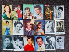 Vintage Postkarten Schauspieler Konvult