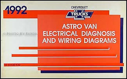 1992 chevy astro - 1992,