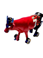 Skulptur Kuh "Formel 1" von