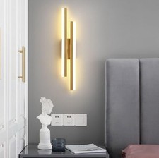 Moderne LED Gold Wand Lampe