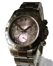 Rolex Daytona 18k / 750 Weißgold Tahiti MOP Dial Ref.: 116509 LC100 FULLSET 2007