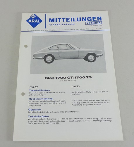 Service mitteilung aral glas - service,
