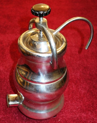 Kaffeemaschine,alte,verchromt