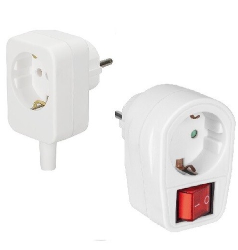 Zwischenstecker mit schuko - zwischenstecker,