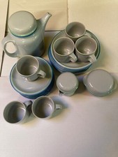 Thomas Kaffeegeschirr Rosenthal 70er 80er Jahre Unbenutzt Ohne Chip Grau 6 Pers.
