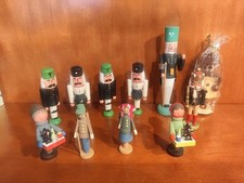 11 Weihnachten Figuren Holz