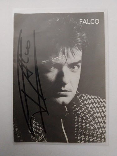 Falco autogramm signiert - signiert, ak