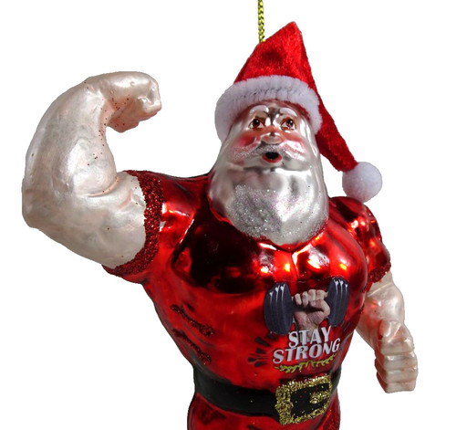 Weihnachtsmann bodybuilder - bodybuilder, 13