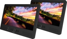 Reflexion DVD1052 Portabler DVD-Player (mit eingebautem Akku, USB, 2-in-1