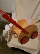 Lauflernwagen aus Holz / Puppenwagen / Lauflernhilfe 