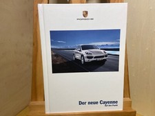 Porsche Cayenne Hardcover Buch Prospekt  Stand 03/2010 • Top Zustand