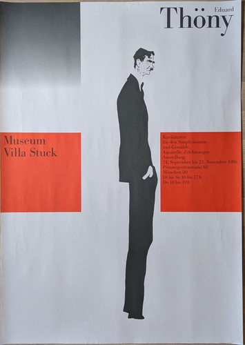 Poster plakat eduard thöny - eduard,
