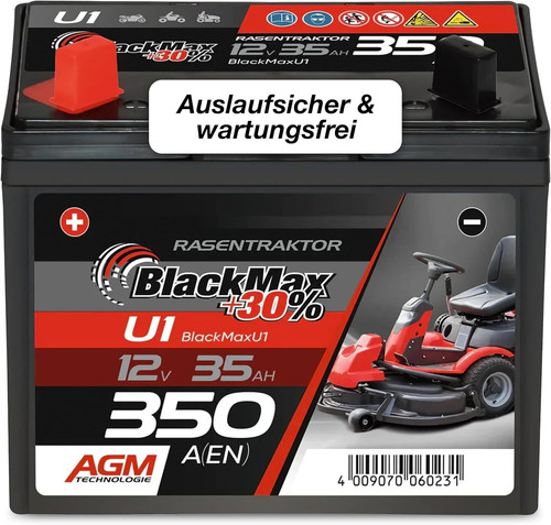 Rasentraktor batterie 12v - 12v, 35ah
