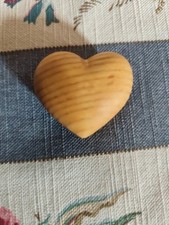 Holzherz Deko ca. 3,7 x 4 x 2,3 cm