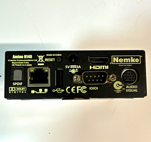 Amino h140 und a129 iptv - amino,