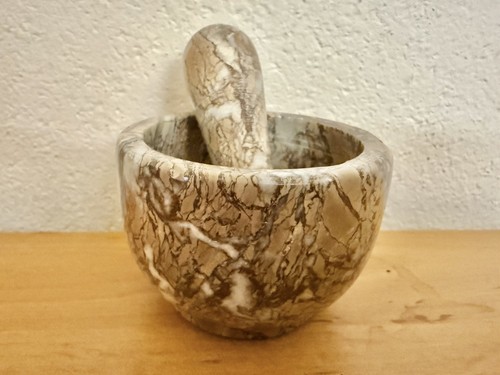 Marmor mörser mit - mit, 8cm