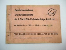 Lemken Rubin Volldrehpflug