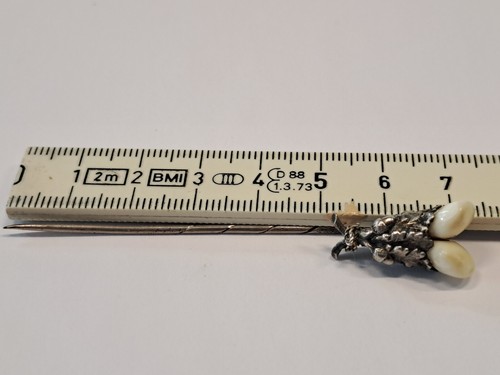 Silber trachtennadel mit - trachtennadel,