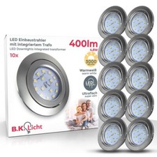 10er set led einbaustrahler - 10er,