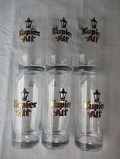 Rarität   6 Biergläser " Kupfer Alt "  von Erzquell Siegtal , Siegen Siegerland