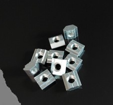 Nutensteine SCHWER M6 Nut 6 für Aluprofil 20x20 - 20x40 & Nutplatte 120x15
