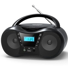 Boombox Bluetooth 5.1 USB Radio LCD Display