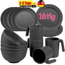 Kunststoff Geschirrset 16
