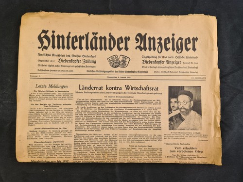 Zeitung hinterländer anzeiger - hinterländer,