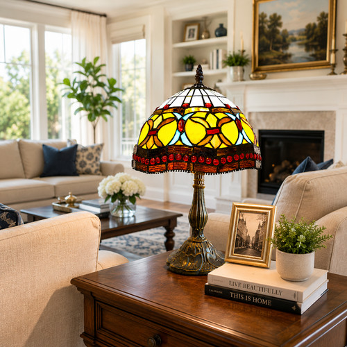 Tiffany stil tischlampe - stil,