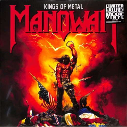 Manowar kings metal - metal, (blue