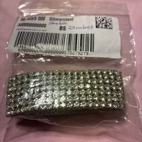 Stretch strass armband - strass,