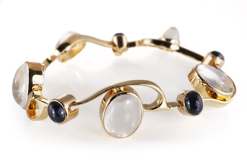 Armband mondsteine 5 - 5,