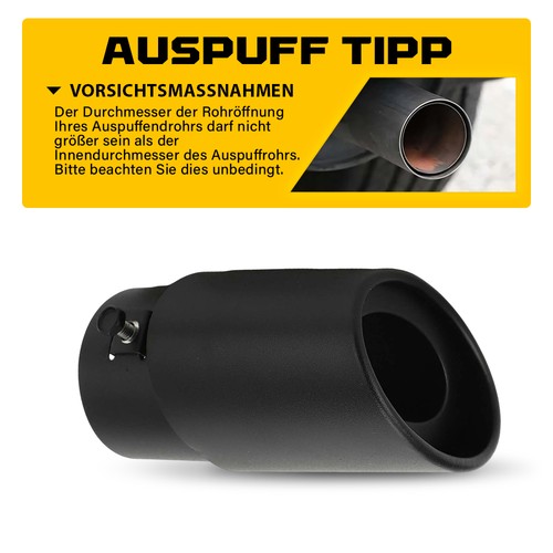 54mm endrohr auspuffblende - 37-54mm,