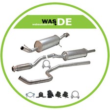 Komplette Auspuffanlage ab Kat