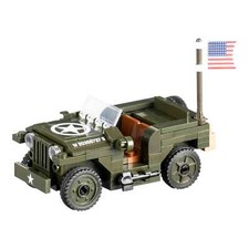 Baustein-Set WWII Jeep US Army